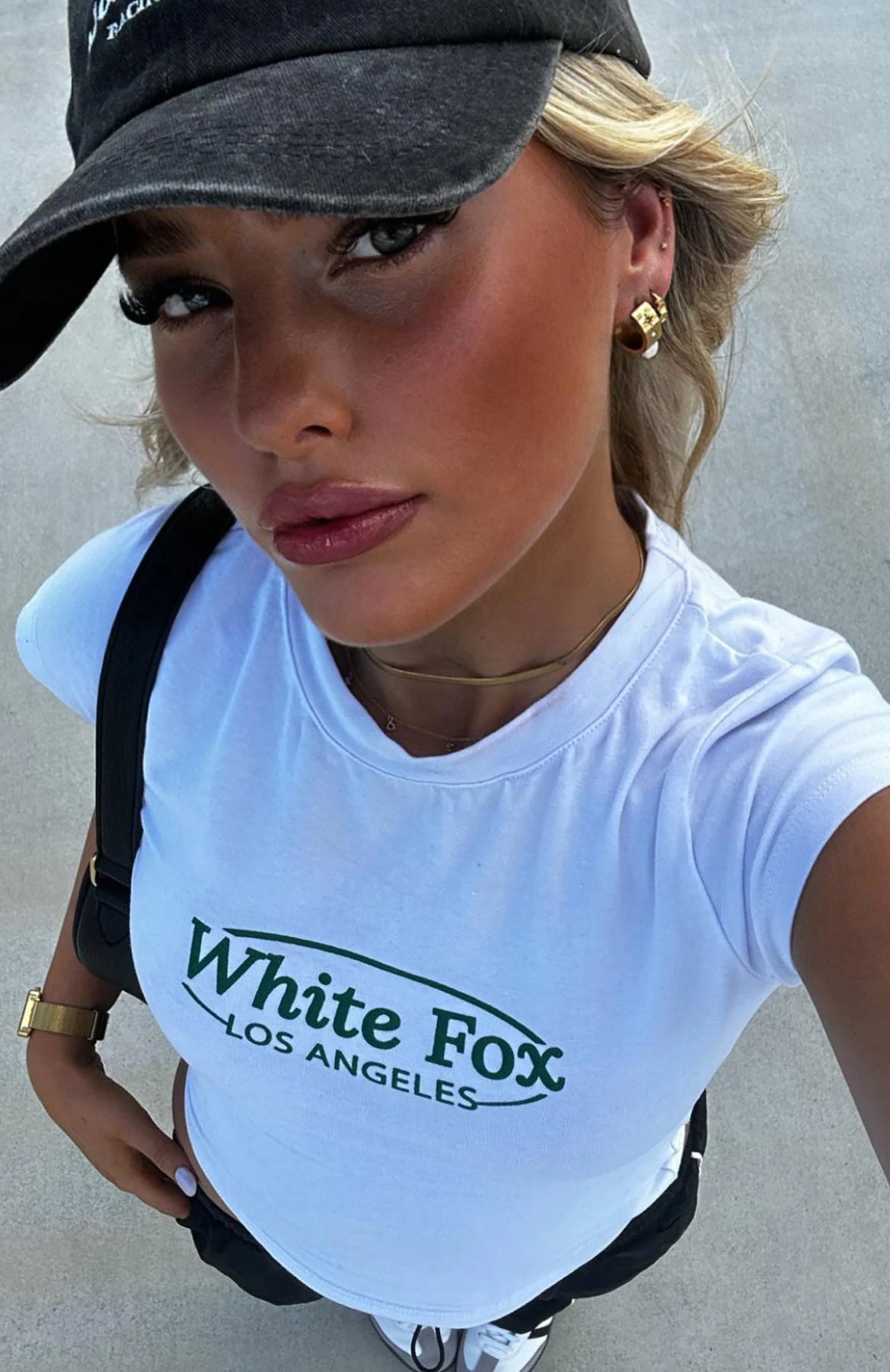 Fan Favourite Baby Tee White 1 Fan Favourite Baby Tee White