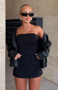 If I Can't Mini Dress Black -LuxeFit Shop oergbd